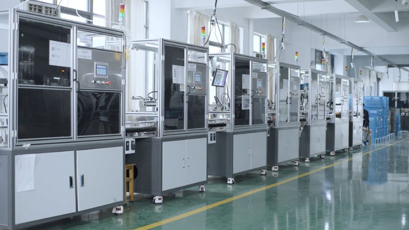 自动化车间一角